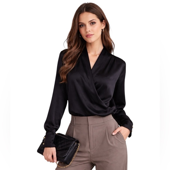 Soft Silky Draping Top - Picture 4 of 11